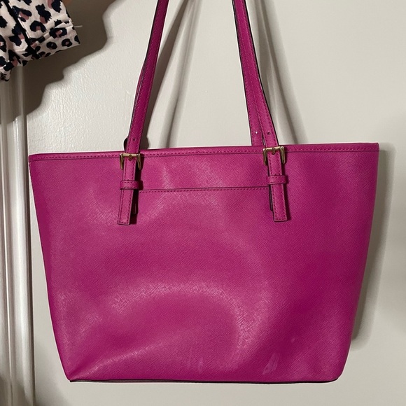Michael Kors Fuchsia Tote Bag - Picture 3 of 3